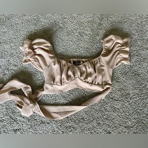 SHIEN crop top size XS. LIGHT PINK